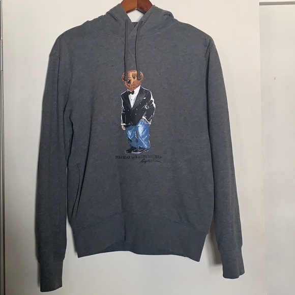 Polo RL Teddy bear hoodie - Picture 1 of 4